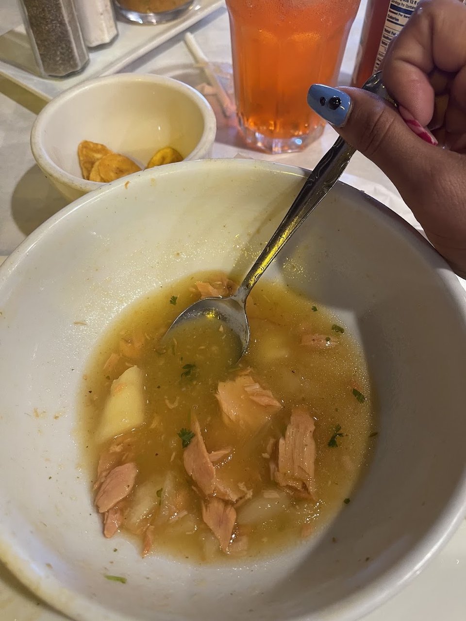 Caldo De Pata with Rice