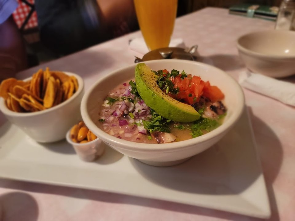 Encebollado Mixto Fish and Shrimp