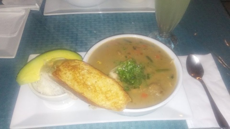 Viche De Pescado with Rice